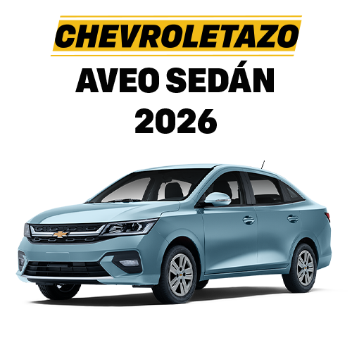 4- Aveo Sedán Chevroletazo